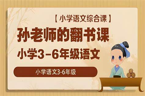 孙老师的翻书课 (3-6年级) 16.3GB