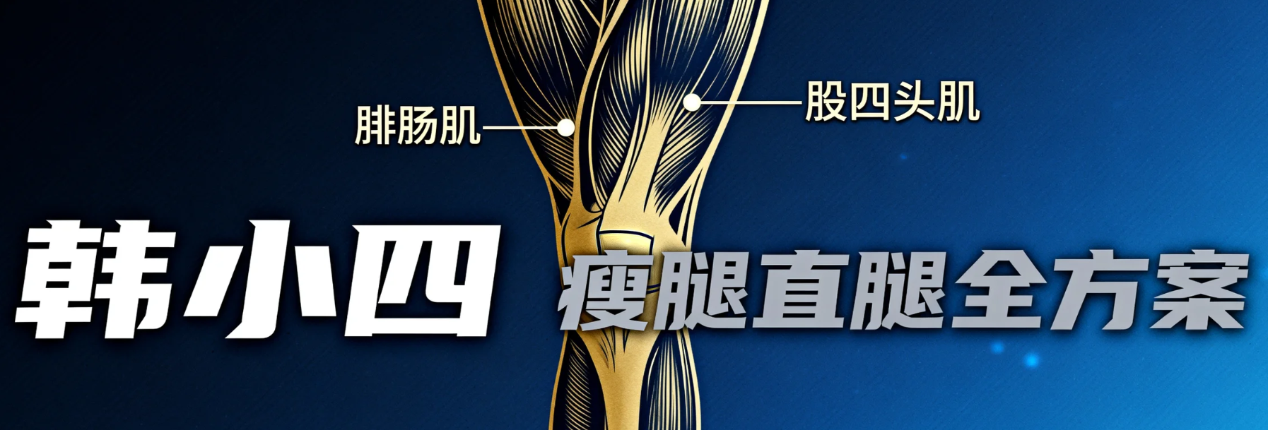 【课程】B站 - 韩小四：瘦腿直腿居家训练全方案 mp4 [7.6GB]