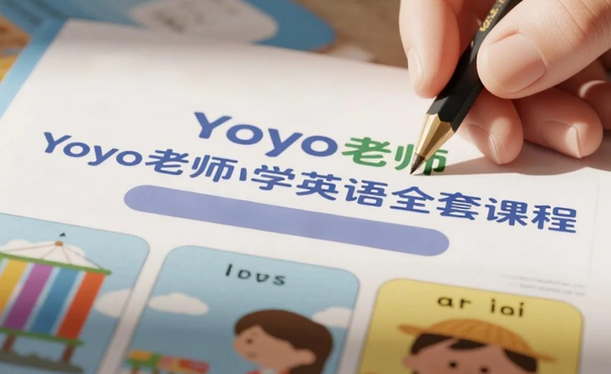 【课程】Yoyo老师小学英语全套课程 mp4 [66.5GB]