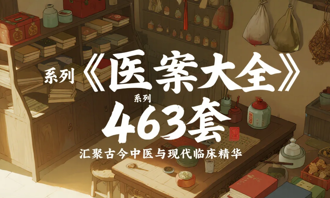 【书籍】《医案大全》系列463套 汇聚古今中医与现代临床精华 pdf/docx [8.6GB]